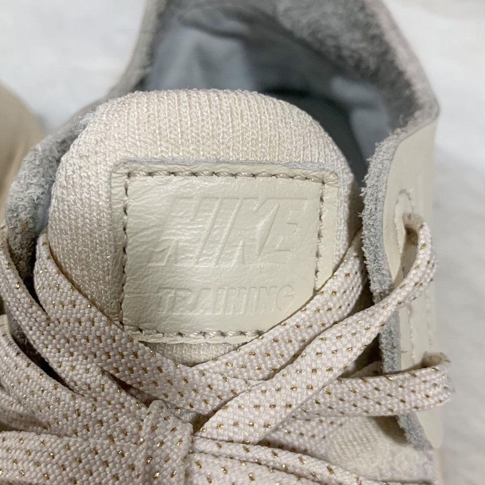 Women’s Nike Free Training Flyknit 3 Sneakers in Champagne Size 7.5 - Picture 8 of 10